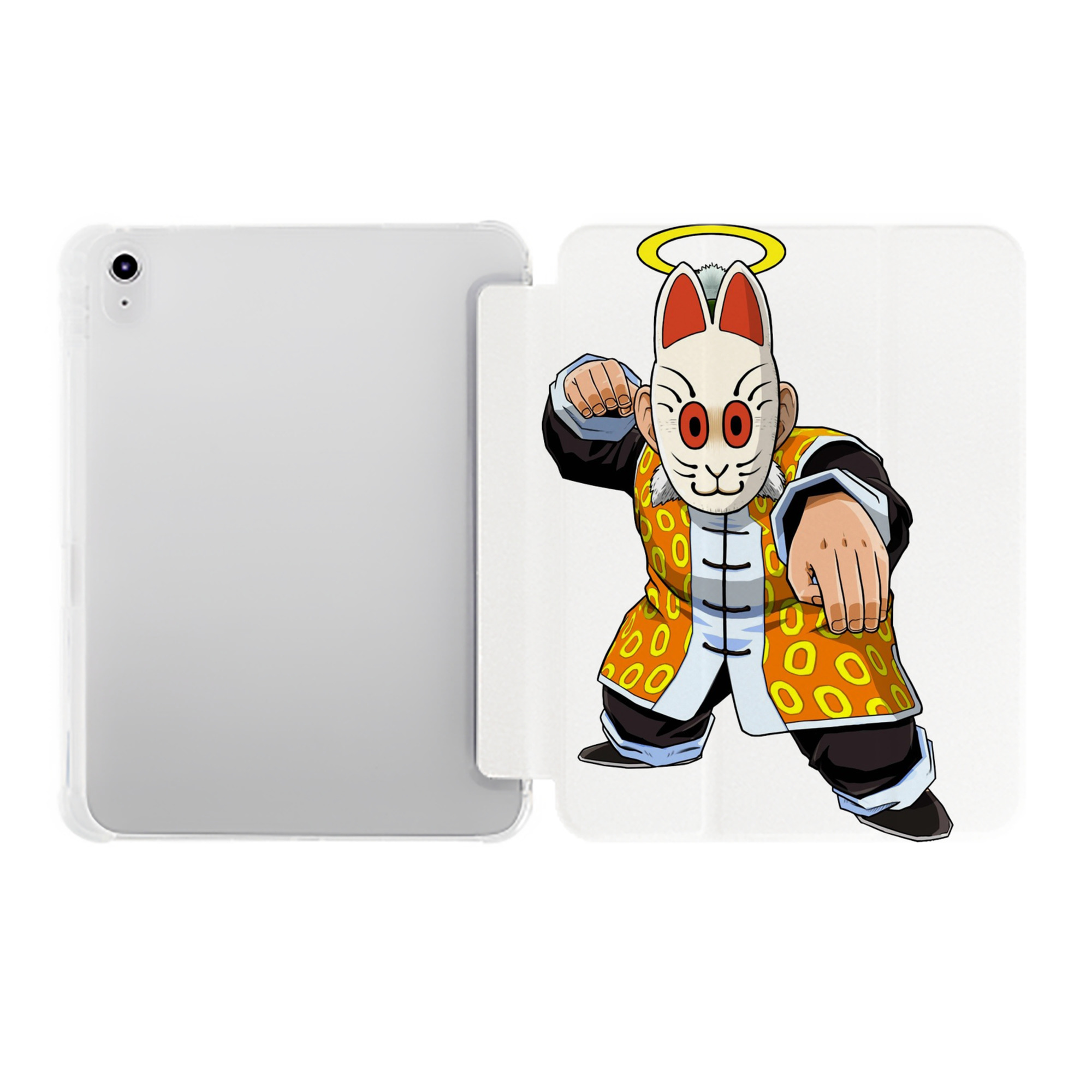 （画像用） ドラゴンボール DRAGON BALL IPad ケース ペン収納付き 三つ折りスタンド PUレザー×シリコン 対応機種9.5/10.5/10.9インチ